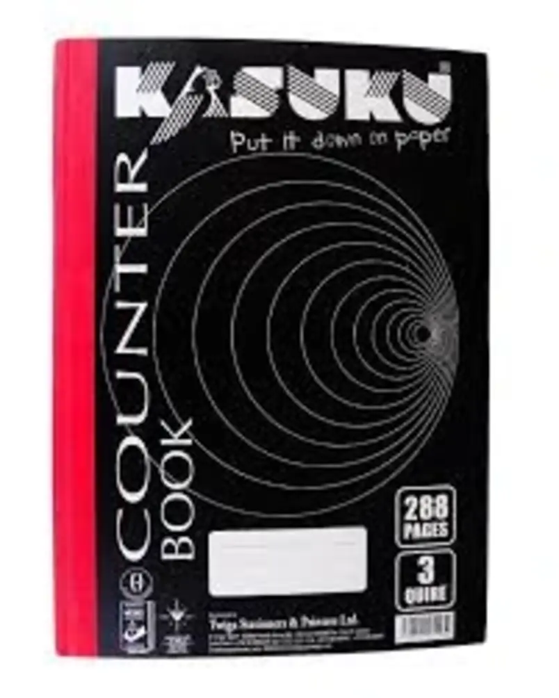 Kasuku Counter Book 3 Quire 288 Pages